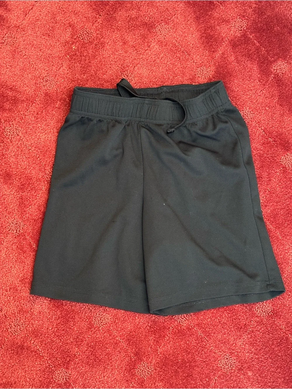 Carter's Black Boys Athletic Drawstring Shorts